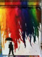 Crayon Melting Art